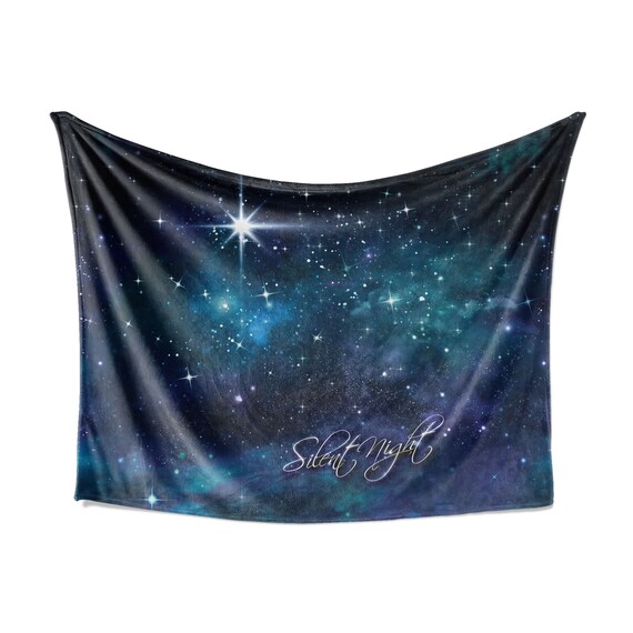 Silent night blanket three sizes available 30