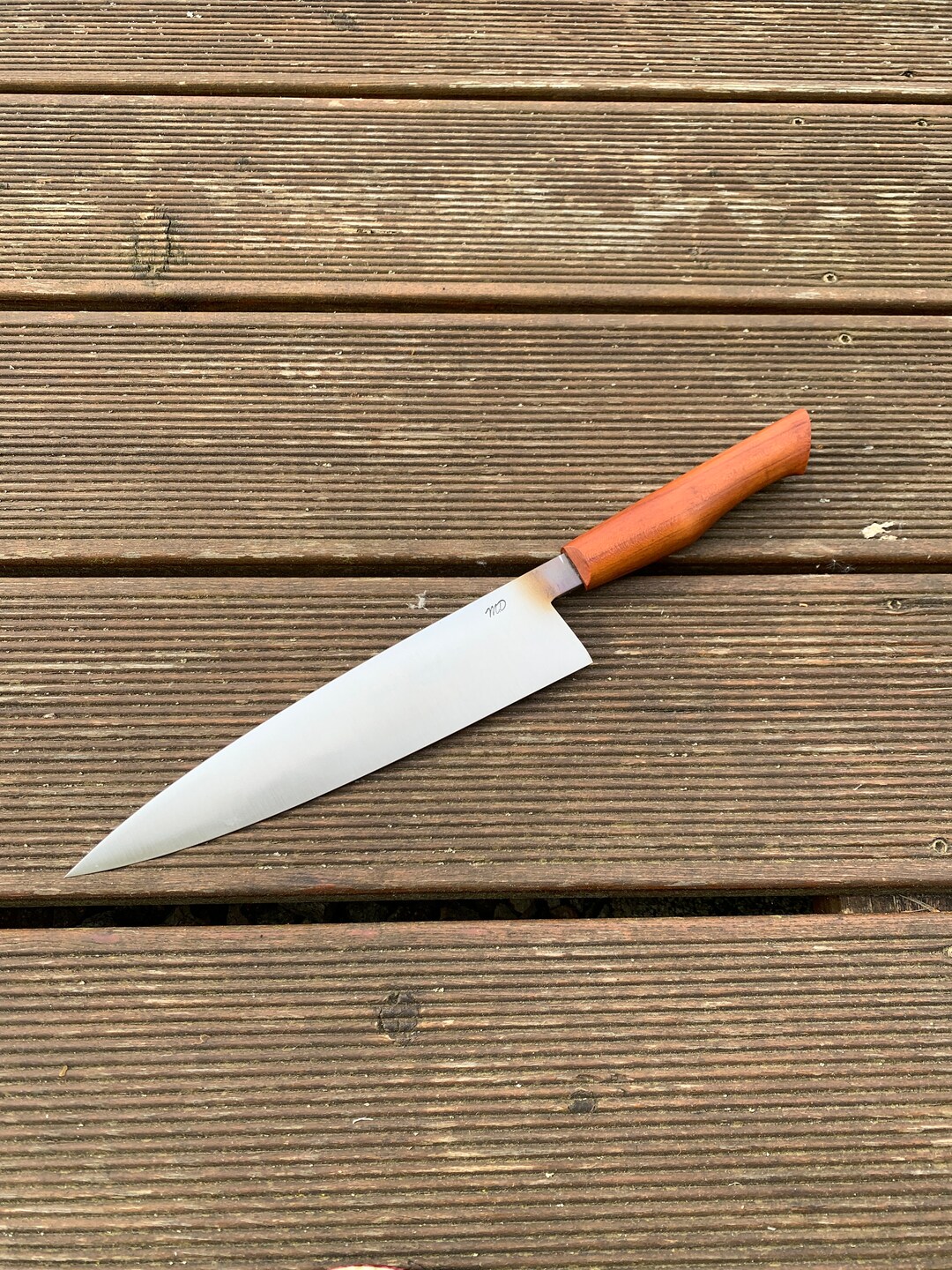 Stainless Steel Sabatier Chef Knife Kitchen Knife Etsy