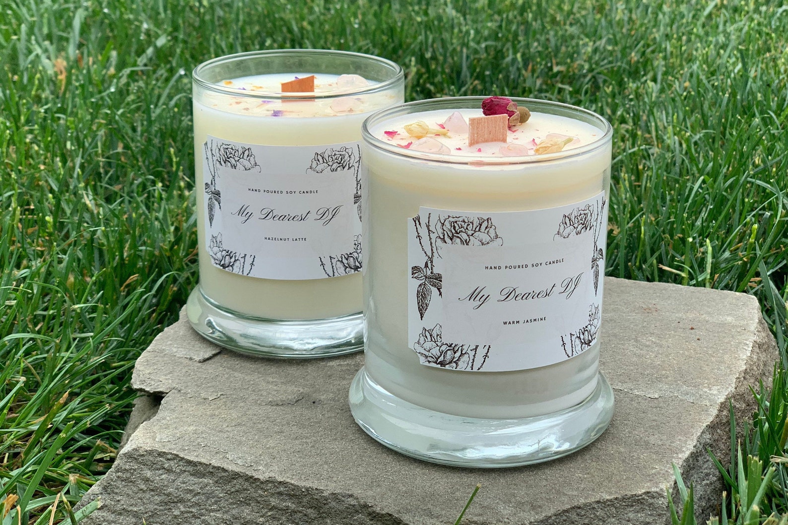 Handmade Soy Candle Gifts For Her Handcrafted Blended Etsy