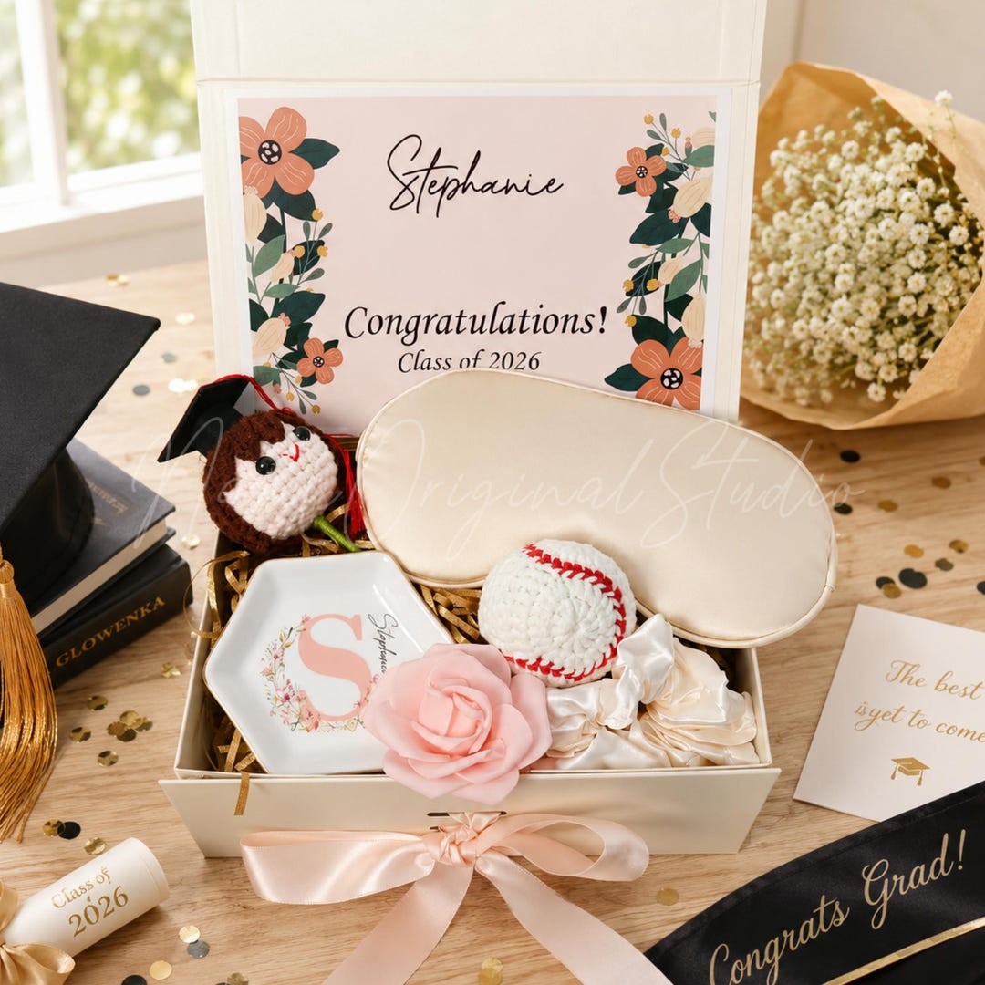 Sentimental Graduation Gift Personalized Graduation Gift Box for Her, Hacky Sack Strees Relief Gift ...