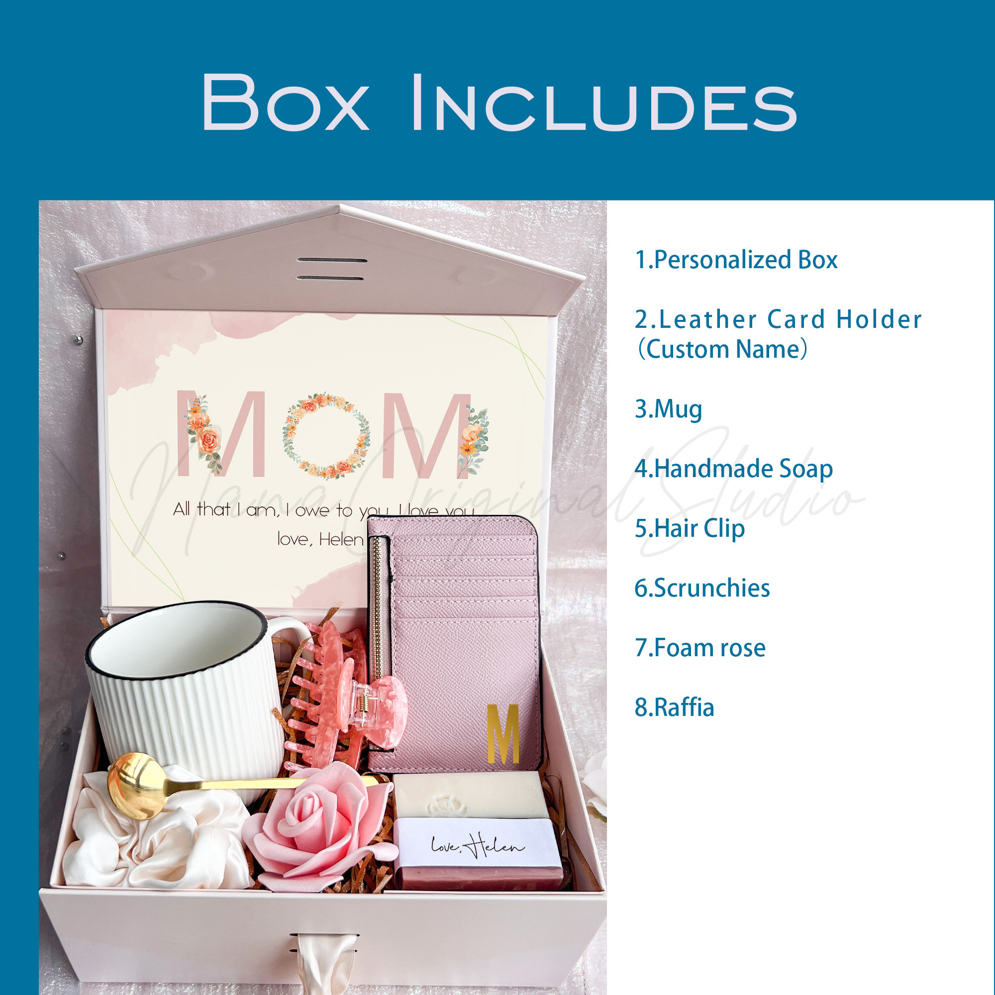 Mother's Day Gift Box From Daughter, Present Box With Mug