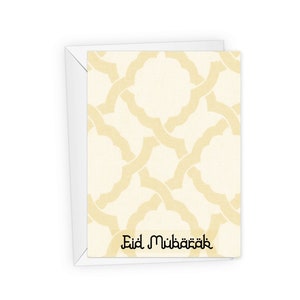 Eid Mubarak Greeting Card - a6