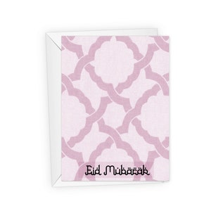Eid Mubarak Greeting Card - a6