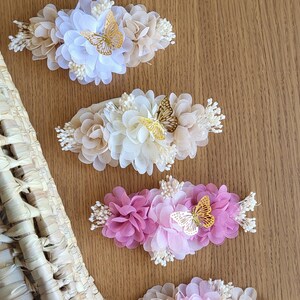 Baby Headband / Baptism Outfit / Baby Shoot / Dried flowers preserved flowers / Birth gift / Baptism Wedding / Birth accessory