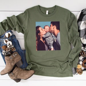 Custom Long Sleeve Shirt, Unisex Long Sleeve, Customized Long Sleeve, Personalize Shirt, For Men, Women Custom, Gift Idea, Design Your Own