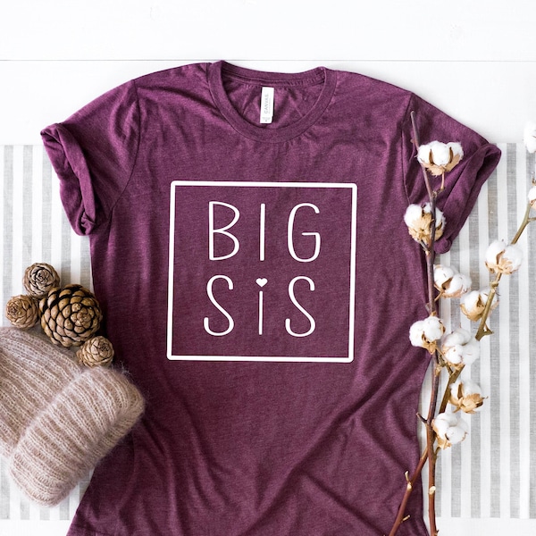 Big sister shirt,big sis shirt,Big Sister Shirt,Little Sister Shirt,Sister Shirts Pregnancy Announcement,Baby Announcement Shirt,Ivy10