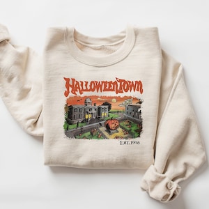 Halloweentown Est 1998 Sweatshirt, Halloweentown University, Retro Halloweentown Sweatshirt, Fall Sweatshirt,  Halloween Sweatshirt