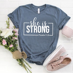 She is Strong Shirt,Mama Shirt,Mothers T-Shirt,Cute Mom Shirt,Cute Mom Gift,Mother's Day Gift,New Mom Gift,Strong Mom Shirt