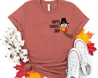 Gobble Gobble Thanksgiving Shirt, t-shirt thanksgiving femmes, chemises de thanksgiving familiales, drôle Thanksgiving 2021, chemise pour enfants Thanksgiving