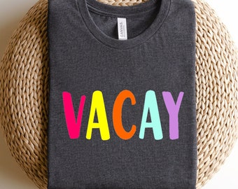 Vacation Shirt, Vacay Mode Shirt, Vacation Shirts for Women, Funny Travel Shirt, Vacay Mode, Vacation Tees,Traveler Gift,Womens Travel Shirt