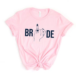 Bride Shirt, Ring Finger Bride Shirt, Wedding Party Shirt, Bachelorette Bride to be Shirt, Bridal gift, Honeymoon T-Shirt, Cute Mrs Shirt