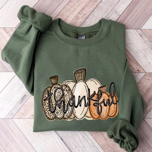 Leopard Pumpkin Sweatshirt,Pumpkin Season Sweater,Thanksgiving Tshirt,Halloween Shirt,Fall Apparel,Autumn Hoodie,Thanksgiving Gifts