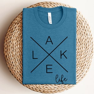 Lake Life Shirt, Summer Unisex Shirt, Vacation Tee, Lake Shirt, Gift For Her, Funny Lake Shirt, Lake Shirts, Lake Shirt, Lake Life Shirt