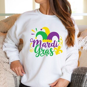 Mardi Gras Party Shirt,fleur de lis Shirt, Fat Tuesday Shirt,Flower de luce Shirt,Louisiana Shirt,New Orleans Shirt,Womens Mardi Gras Shirt