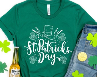 Happy Patrick's Day Shirt,Lucky Shamrock Shirt,Shamrock Tee, Patrick's Day Gift,Patrick's Day Family Matching Shirt,Drinking Shirt