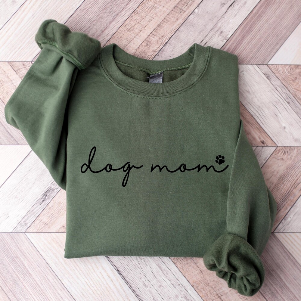 Dog Mom Sweatshirts - Custom Dog Mom Shirt - Dog Mom Shirts - Womens Sweatshirts - Dog Mom Tshirt - Dog Mom Gift - Dog Mom Tee Vividshirts
