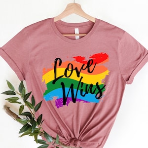Love is Love T-Shirt, Womens Love is Love Shirt, Pride Shirt, Mens Love is Love Shirt, Kindness Shirts, LGBTQ Support Tees, Gay Pride Shirt