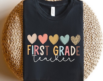 First Grade Teacher Shirt, First Grade Shirt, Teacher Shirt, 1st Grade Shirt, First Day of School Shirt, Back To School Shirt, Teacher Gift