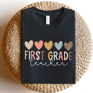 Erstklassiges Lehrer Shirt, Erstklässler Shirt, Lehrer Shirt, Erstklässler Shirt, Erster Tag der Schule Shirt, Schulanfang Shirt, Lehrer Geschenk