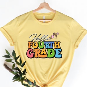 Fourth Grade Teacher Shirt, 4th Grade Teacher Shirt, First Day of School Shirt, Back To School Shirt, Fourth Grade Shirts, Teacher Shirt