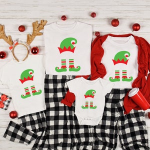 Elf Christmas Shirt,Christmas Family Shirt,Matching Family ,Personalized Holiday Xmas Shirt,Elf Matching Christmas,Long Sleeve