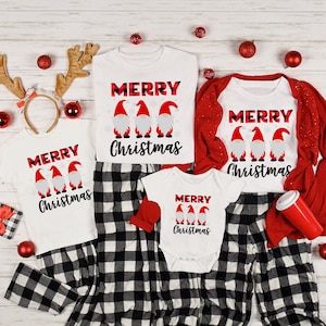 Merry Christmas Shirt,Christmas Gnomes Shirt, Cute Gnomies Christmas Shirt,Christmas Family Shirt,Christmas Gift,Holiday Gift.Matching Shirt