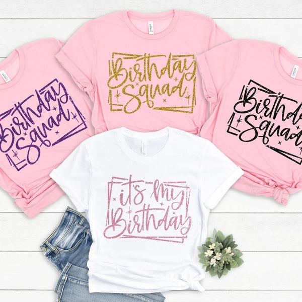 Birthday Group Shirts, Birthday Crew Shirts, Birthday Squad Shirts, Its my Birthday, Birthday Party Shirt, Birthday Group Party