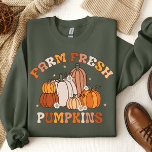 Fall Vibes Sweatshirt, Halloween Sweatshirt, Fall Sweatshirt, Fall Hoodie, Fall Time Sweatshirt, Cute Thanksgiving Sweatshirt, Fall Gift Tee