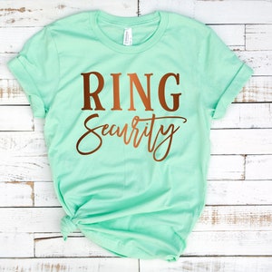 Ring Security Shirt, Ring Bearer Gift, Ring Security, Ring Bearer T-shirt, Custom Ring Security Shirts, Ring, Boys Wedding T-Shirt