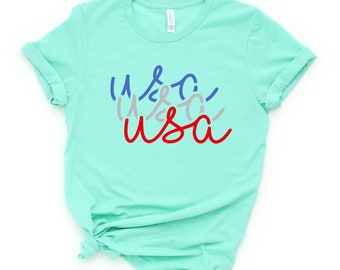 USA Shirt, 4th Of July Shirt, All American Shirt, American Shirt, Proud Family Shirt, Family Matching Shirt, Gift for Independence Day