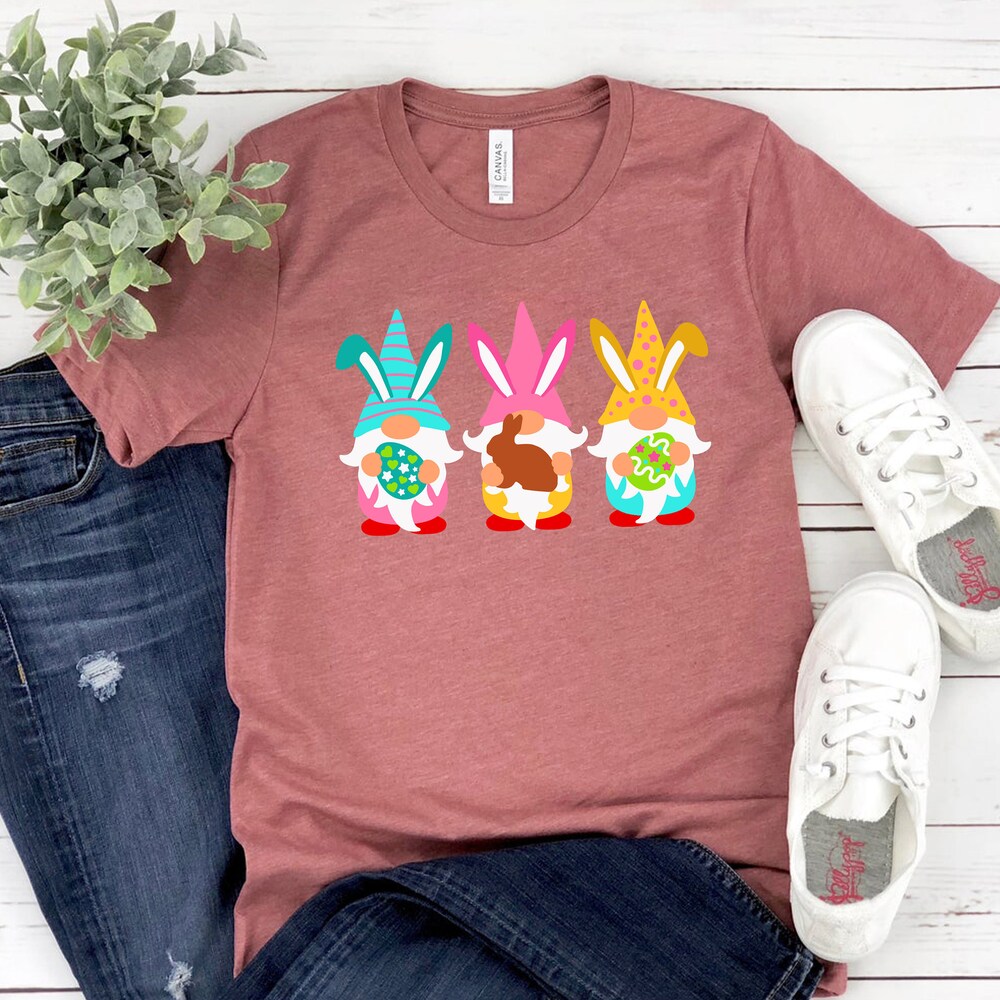 Gnomes Easter Shirt,Easter Shirt For Woman,Easter Shirt,Easter Family Shirt,Easter Day Shirt,Carrot Shirt,Family Matching Shirt,Egg Shirt Printfushion