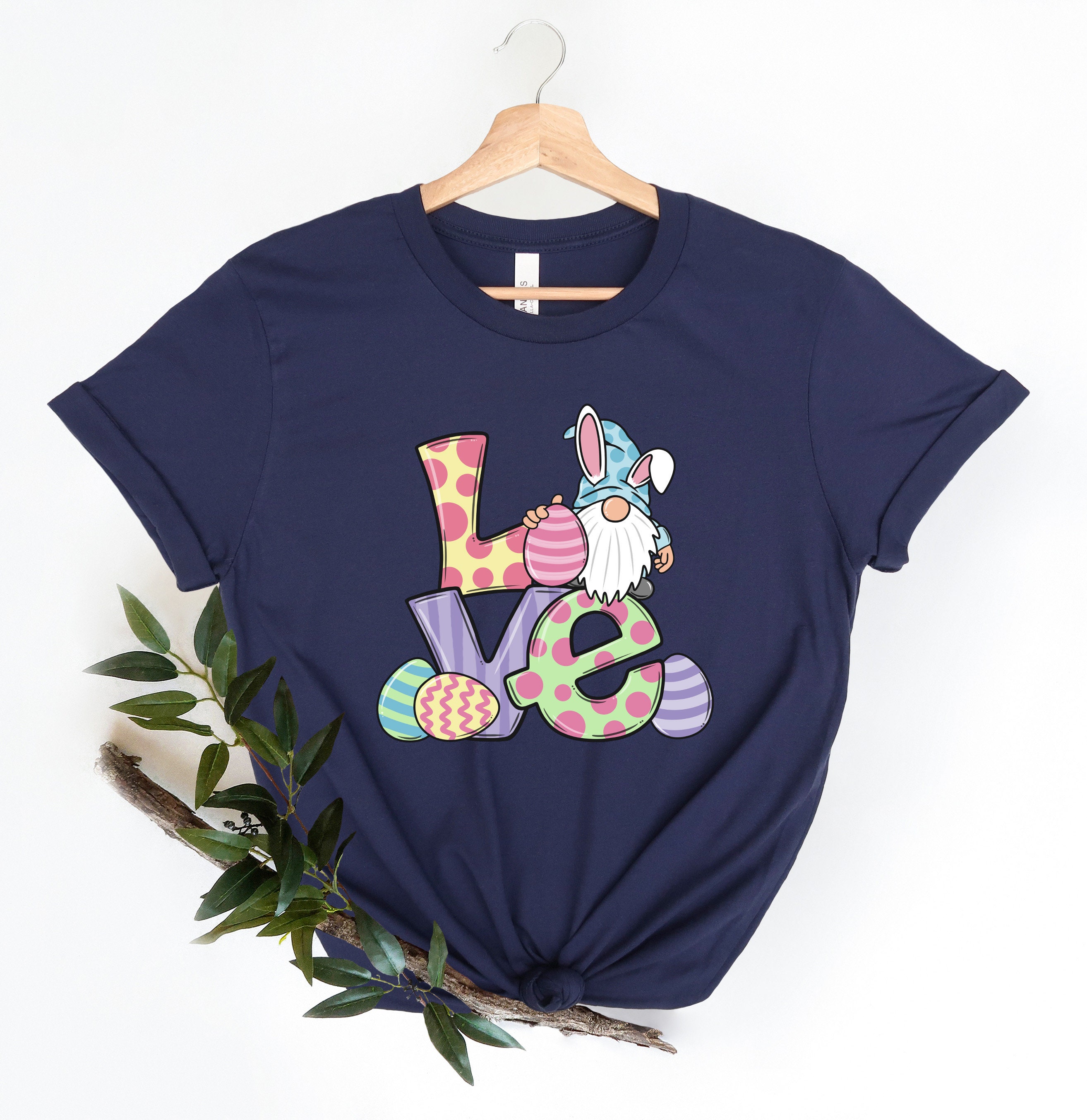Discover Easter Love Shirt,Easter Gnome Shirt,Easter Love Gnome Shirt,Easter Matching T-Shirt