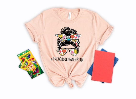 etsy preschool teacher shirts