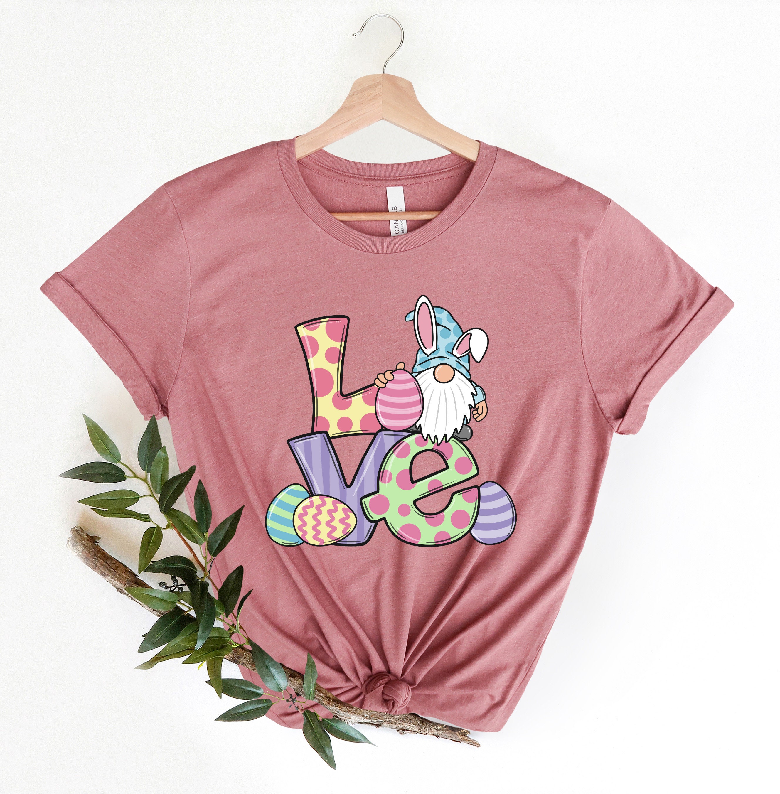 Discover Easter Love Shirt,Easter Gnome Shirt,Easter Love Gnome Shirt,Easter Matching T-Shirt