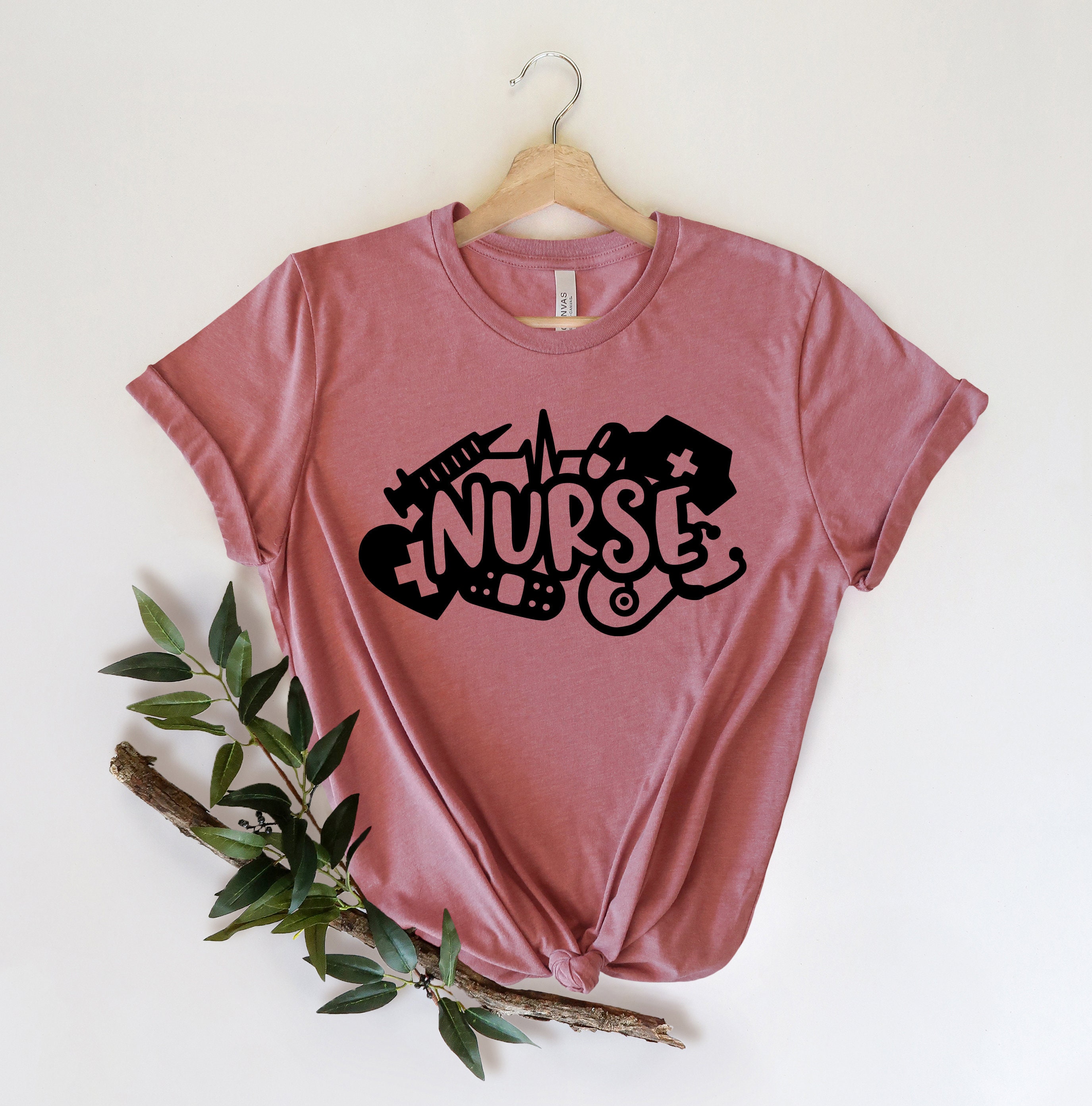 Fellow Friends Maglietta Unisex In Cotone Morbido Con Scritta Divertente 'Eat Sleep Nurse' - Regalo Perfetto Per Infermieri