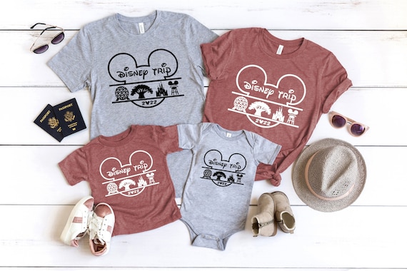 etsy disney family shirts