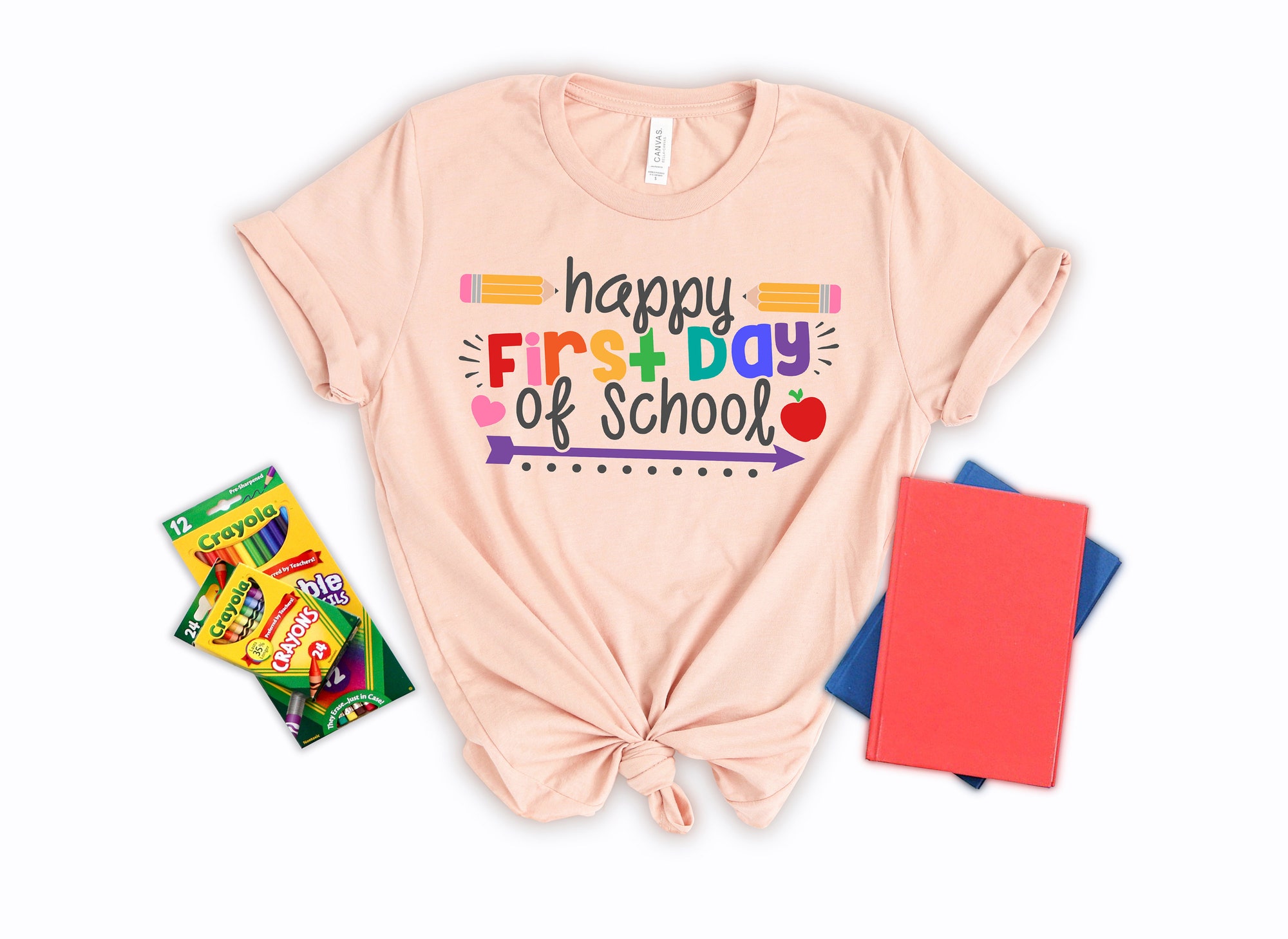 First Day of School Shirt - Happy First Day of School Shirt
