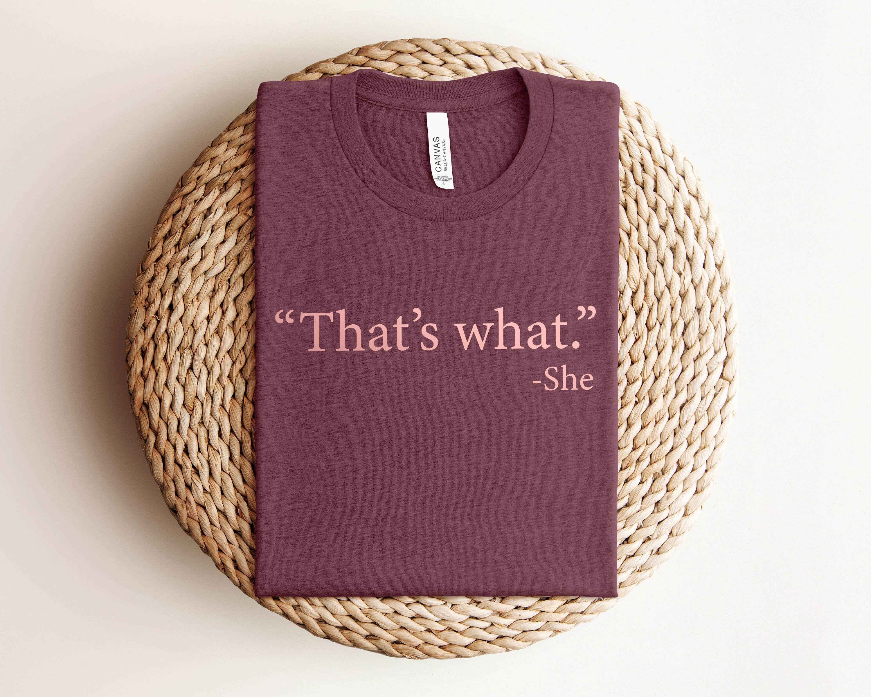 Thats What She Said Shirt,Funny Shirt for Women, Funny Womens Shirts, Graphic Tees, The Office Shirt, Micheal Scott Shirt, Gift for her