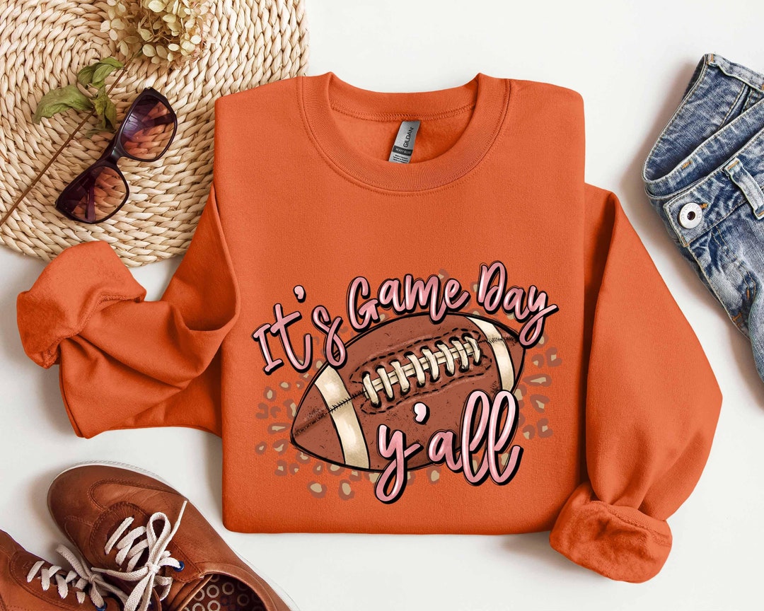 It's Game Day Y'all Football Graphic Tee - Cardinals