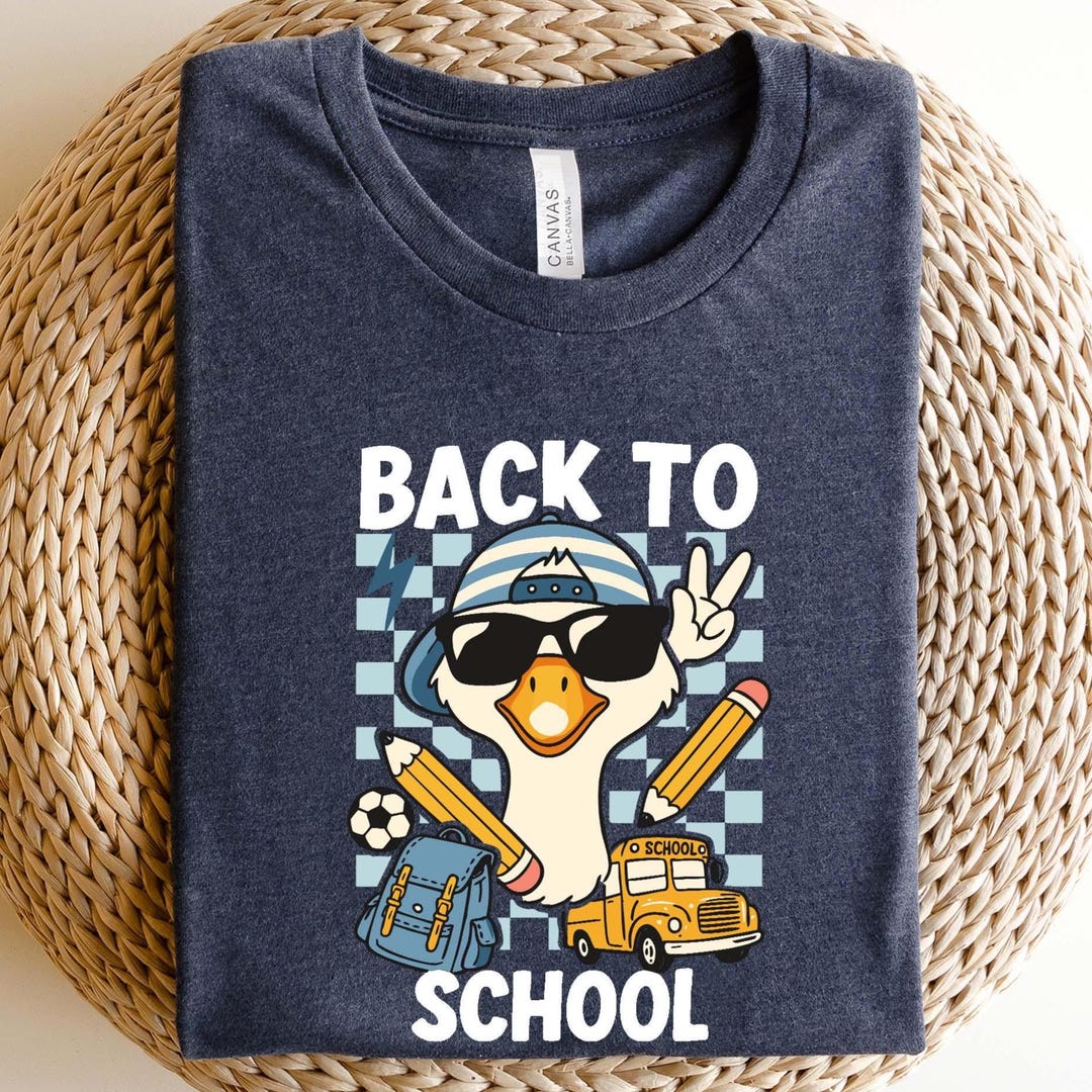 Back to School Shirt, Boy Student Shirt, Cute First Day of School Shirt ...