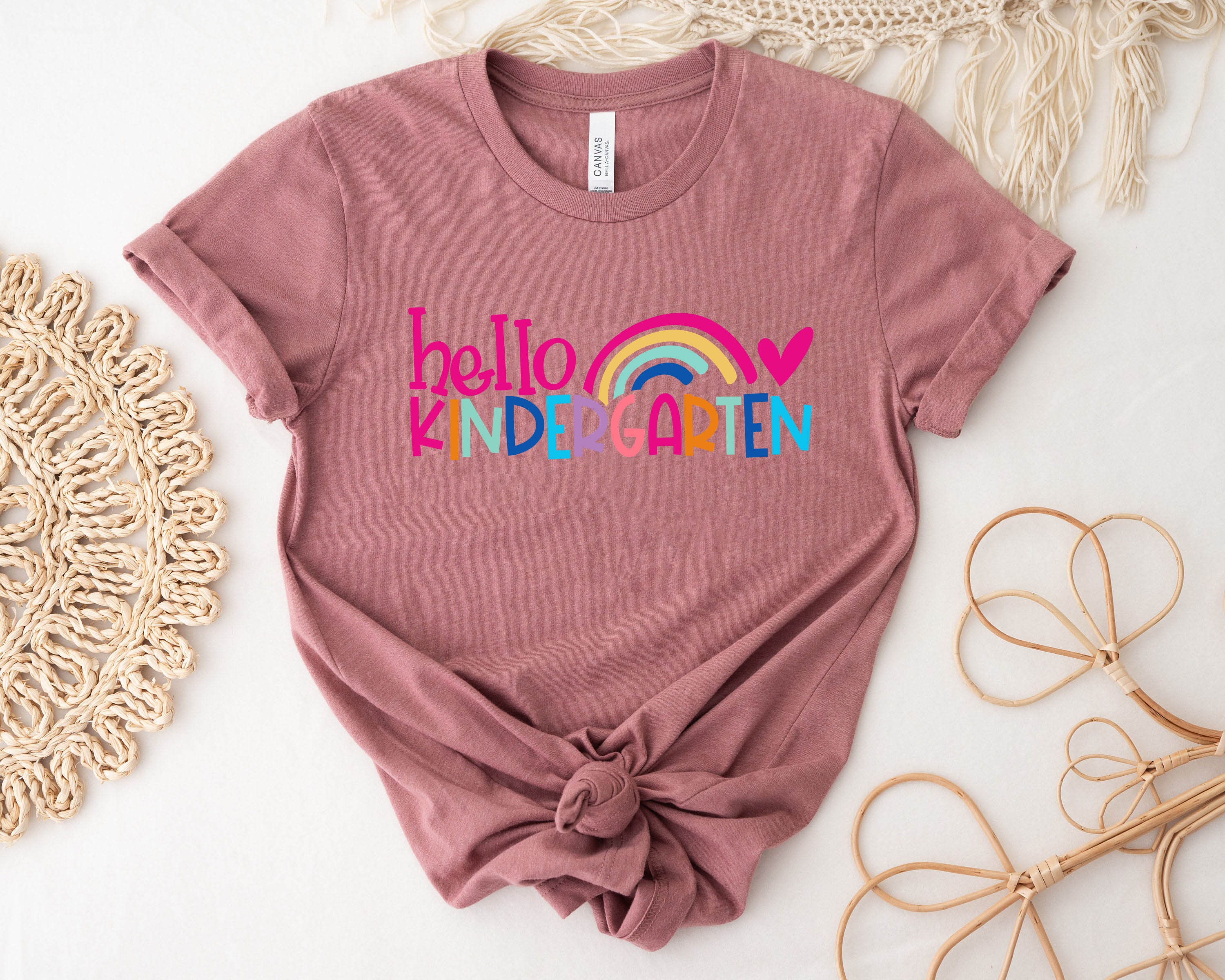 Hello Kindergarten Shirt | Kindergarten Student Shirt, First Day of School Shirt, Back To School Shirt, Kindergarten Shirts, Students Shirt