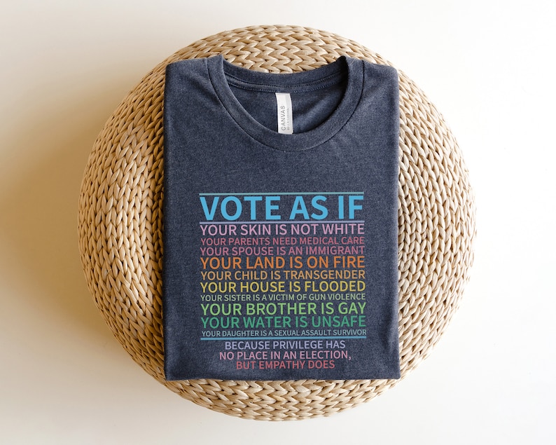 投票するTシャツ、人権シャツ、抗議アパレル、LGBT権利ギフト、女性権利シャツ、投票ギフト、プロチョイスシャツ、ロー対ウェイドシャツ 画像 4