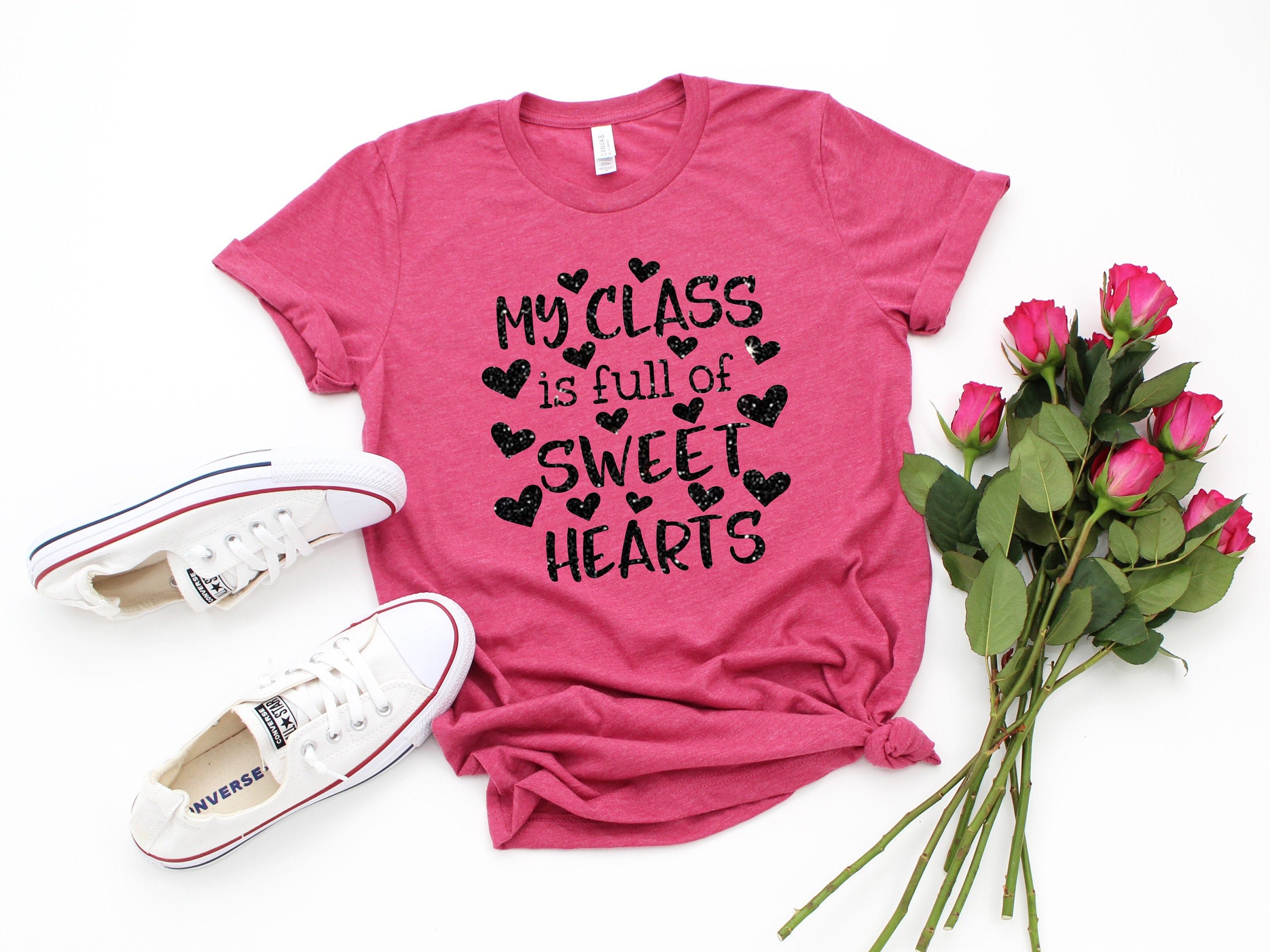 My Class is Full of Sweethearts Shirtteachers Valentines Day - Etsy