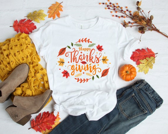 Thanksgiving T-shirts by Cricut