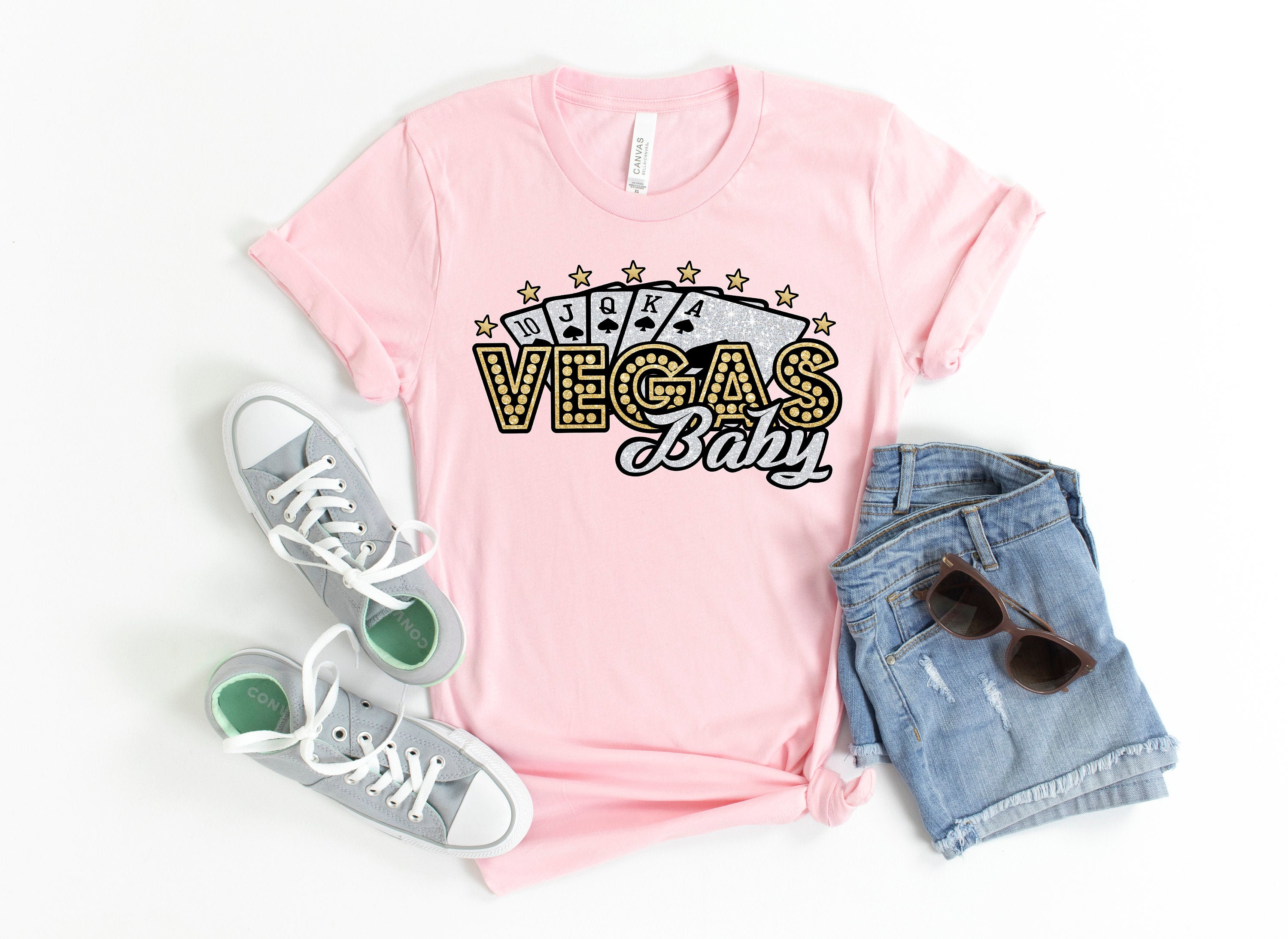 Las Vegas Tshirtnevada Shirtvintage Las Vegasgirls Vegas Etsy