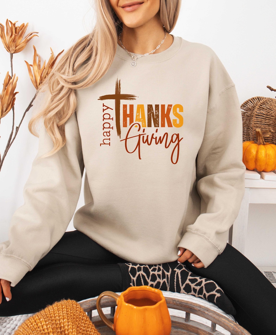 Thanksgiving Ripper Happy Thanksgiving Sweatshirt, Pumpkin Season Sweater, Thanksgiving T ...