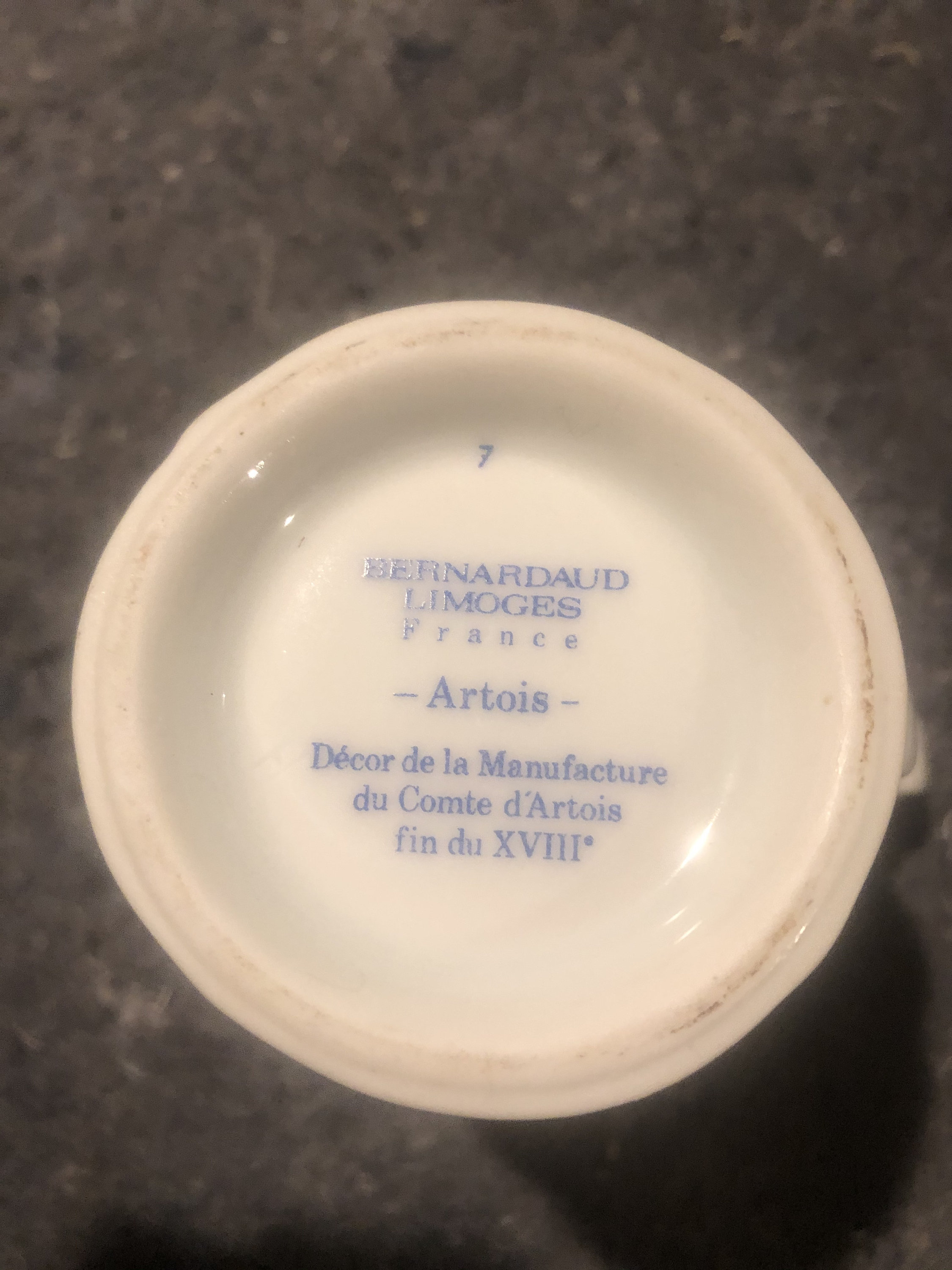 Bernardaud Limoges Green Artois Cubierto 8 oz. Etsy