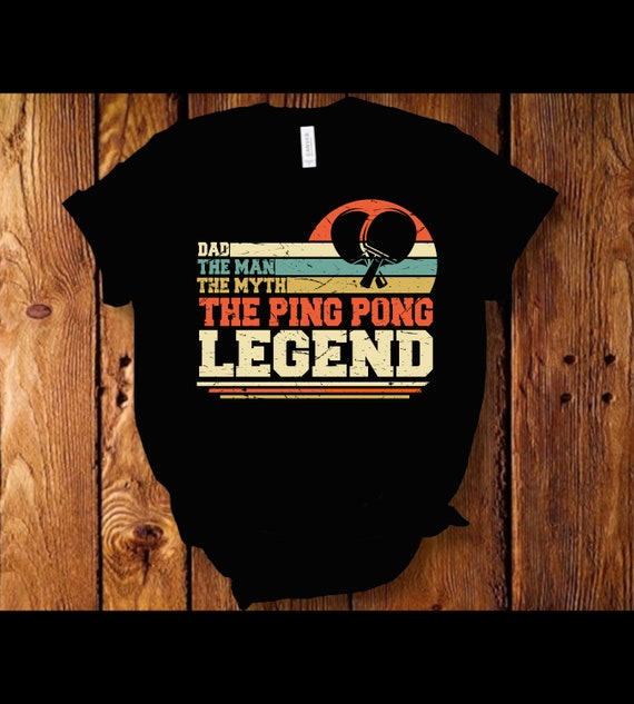 Ping pong legend - table tennis t-shirt | tostadora