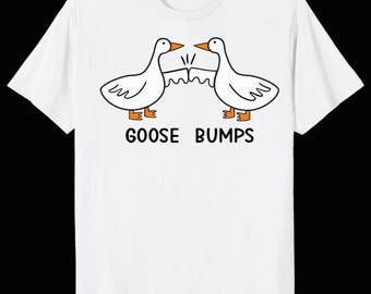 Funny Goose Bumps Duck Pun: PNG SVG for T-Shirt (Digital Download)