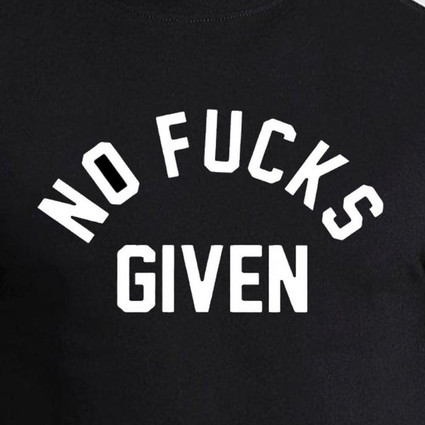 No Fucks Given T-shirt Unisex Gildan Softstyle Tshirt Duff McKagan Band Music Rock Logo Graphic Novelty Tee